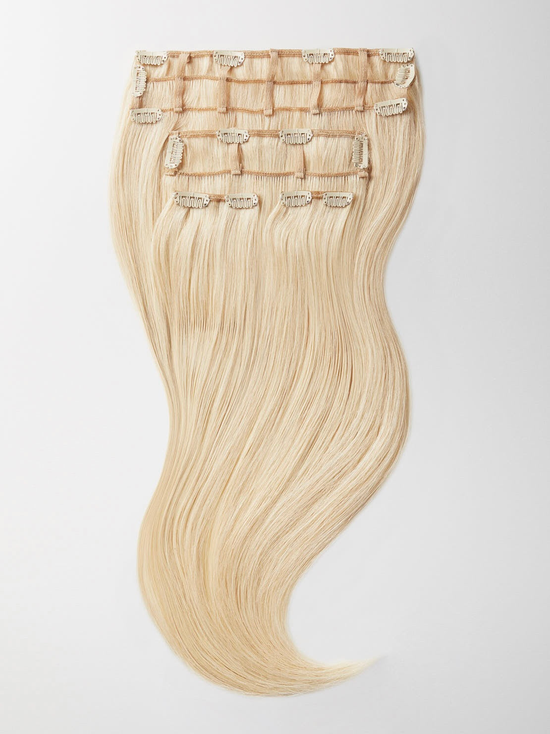 Clip in Extensions - luxury Qualität - easy volume 7-teilig - 125g 1001 variant detail image - 9a4a8003e42451e3f2b740b724ffb34092fc692cf2dfeee49bee199fb88486b7