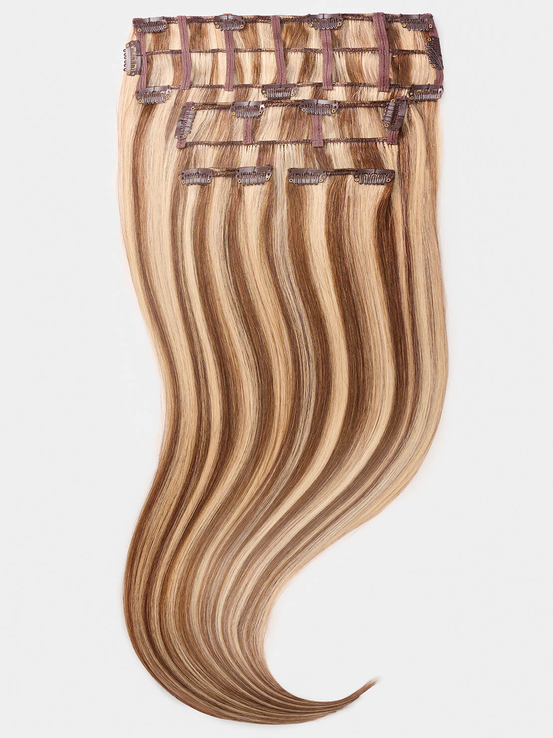 Clip in Extensions - luxury Qualität - easy volume 7-teilig - 125g m8/26 variant detail image - 5371adfdb343b53ada35b14dcff11f086bc8175554205457ba2217e7e09d3c5a