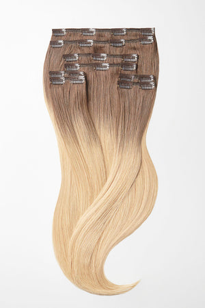 Clip in Extensions - luxury Qualität - Maximum Volume 8-teilig t8/26 variant detail image - 7c48ac3a4778c9dad0c9984e47f3943fdbc41d0913f8ba7a64fa8bc8f16a045f