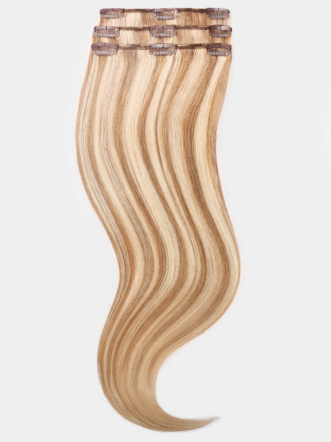 Clip in Extensions - luxury Qualität - Medium Volume 3-teilig 70g m14/1001 variant detail image - 81b342ef252bcaded3f57f63953e9f7ca8e32fd242202b2dca8b43c00a4d81ff