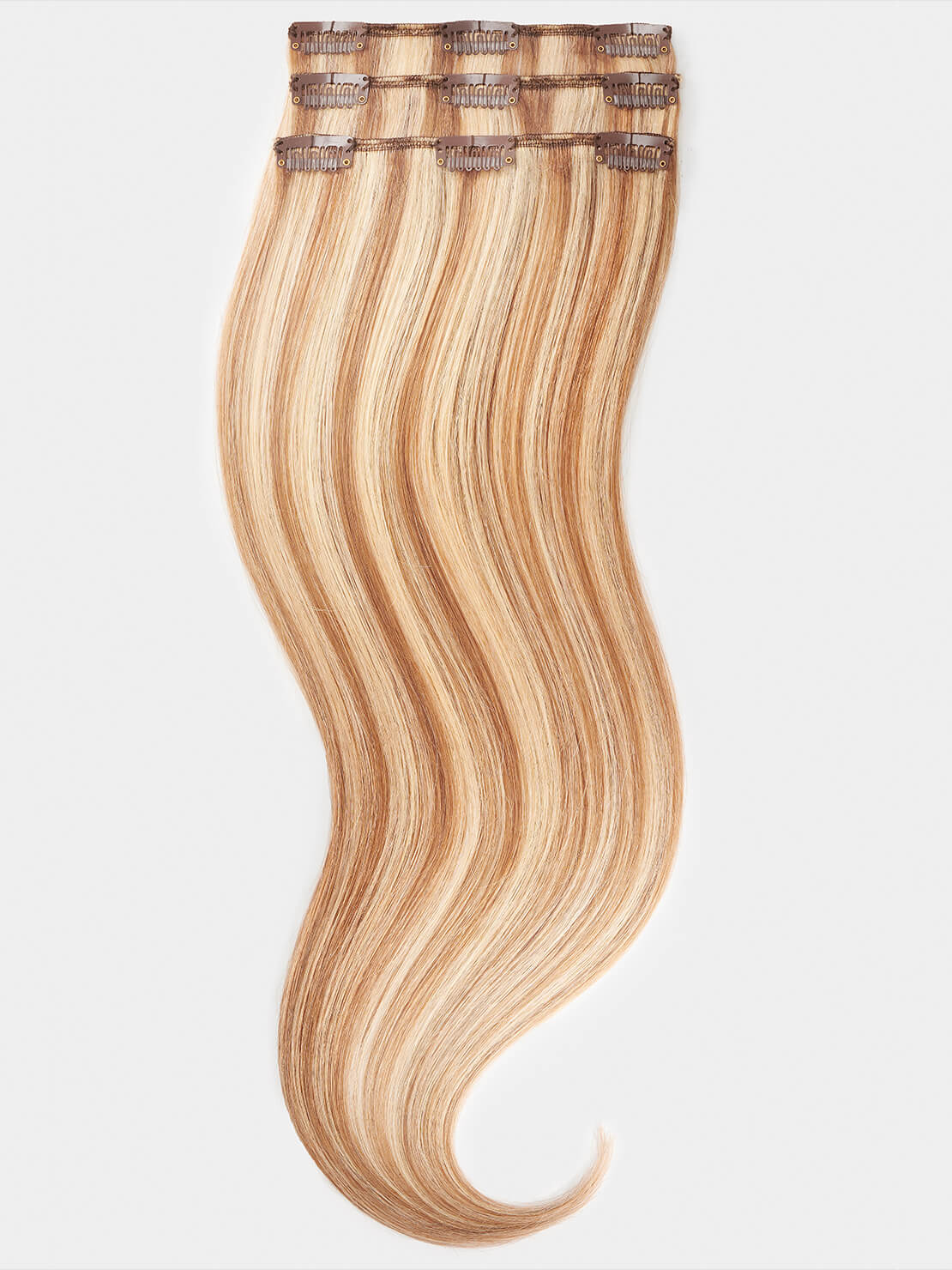 Clip in Extensions - luxury Qualität - Medium Volume 3-teilig 70g m20/27 variant detail image - bcf044f4b1f030b010674995b79d7845467fea228baf0428ca2db29725ce5a04