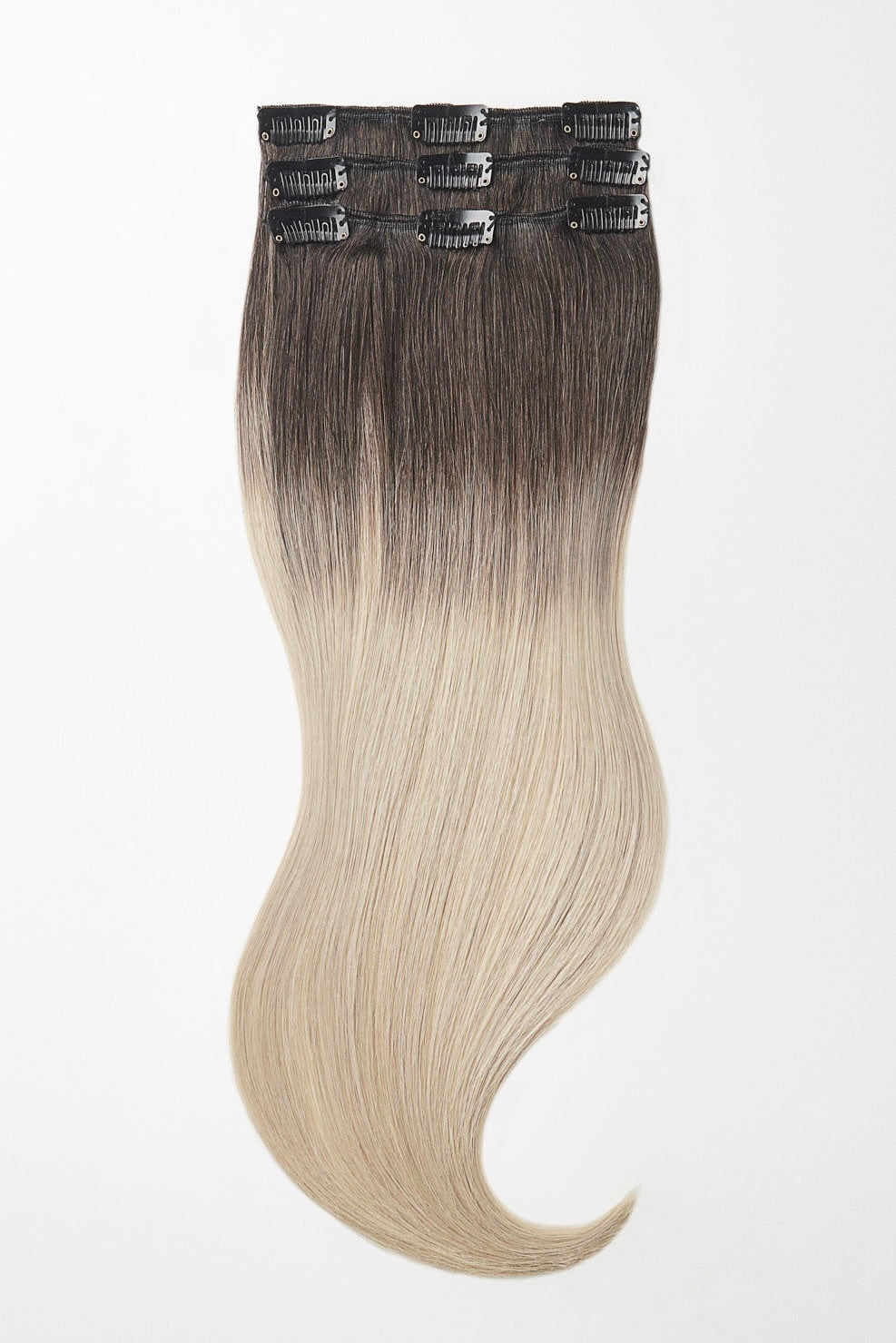 Ombré Clip in Extensions - luxury Qualität - 70 Gramm 3-teilig - 55cm t2/60 variant detail image - a6bff741f999777d8ff12a6efd86e3ad8742bd7323d387d5dd42fd6df68de50e