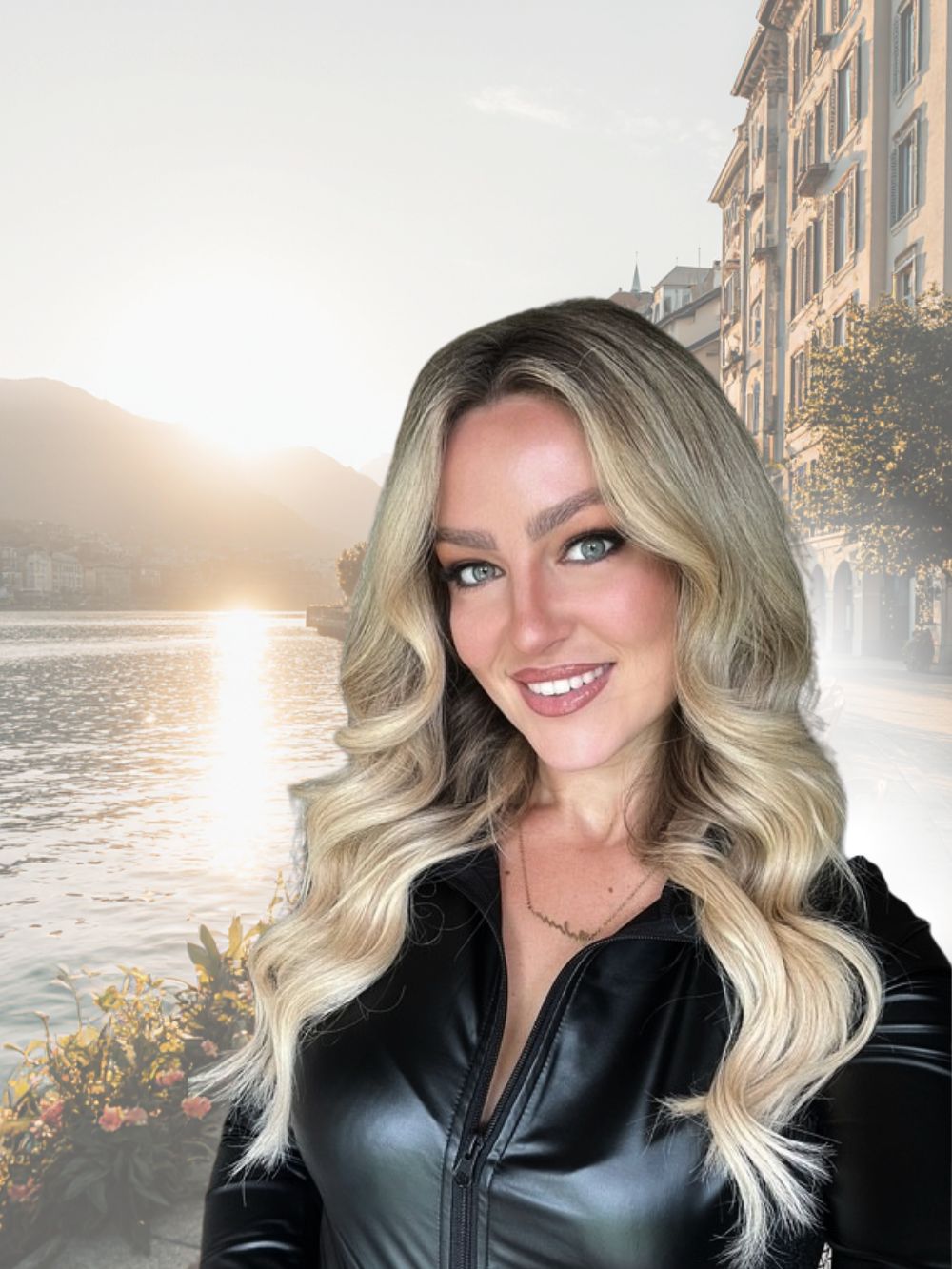 50cm langes Traumhaar mit Nanoring Extensions. Erfülle dir jetzt deinen Haartraum.